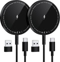 Magnetic Wireless Charger for iPhone, 15W Fast Charging Pad