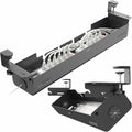 VIVO No Drill 35 Inch Under-Desk Cable Management Box with Flip-Open Lid