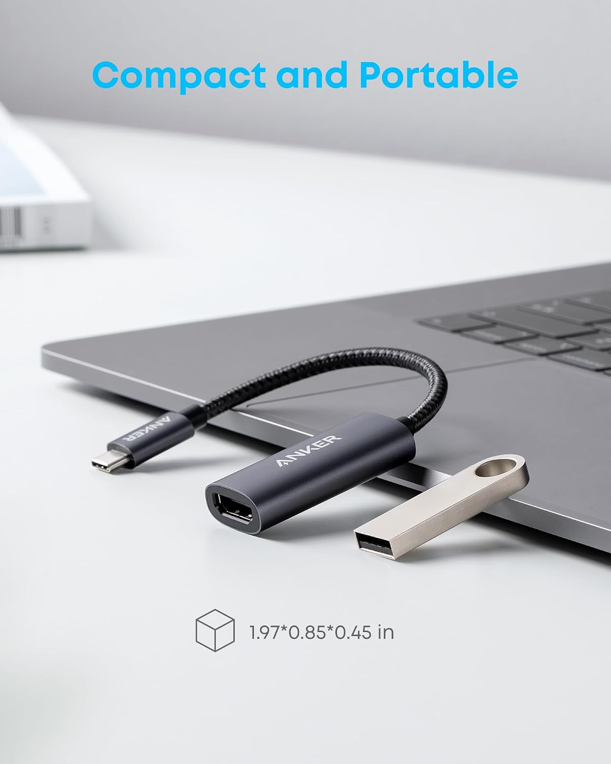 Anker USB C to HDMI Adapter, 4K 60Hz