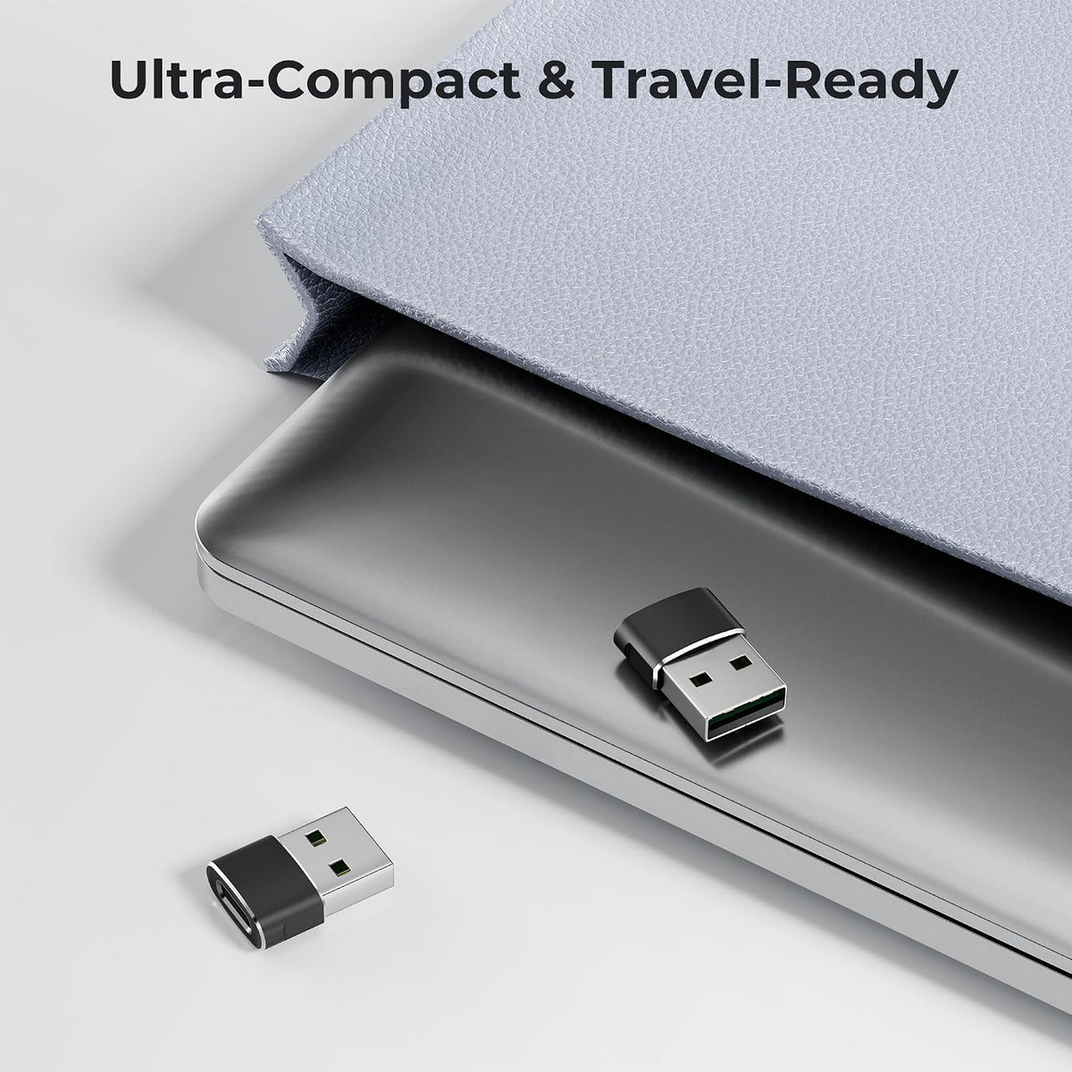 Basesailor USB A to USB C Adapter 4Pack, Type C to USB Charger Converter